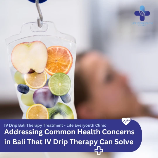 Addressing Common Health Concerns in Bali That IV Drip Therapy Can Solve