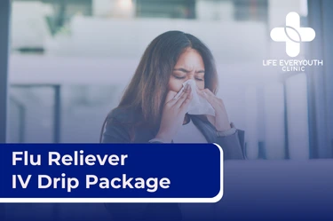 Flu IV Drip Bali Treatment Package-Life Everyouth Clinic