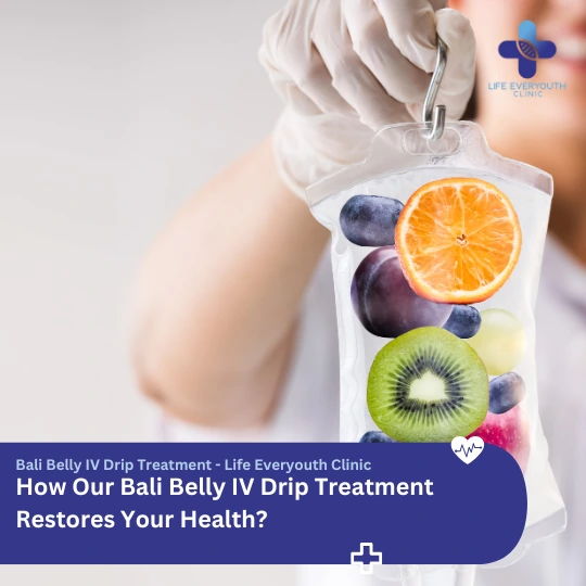 How Our Bali Belly IV Drip Treatment Restores Your Health