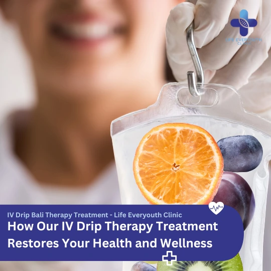 How Our IV Drip Therapy Treatment Restores Your Health and Wellness