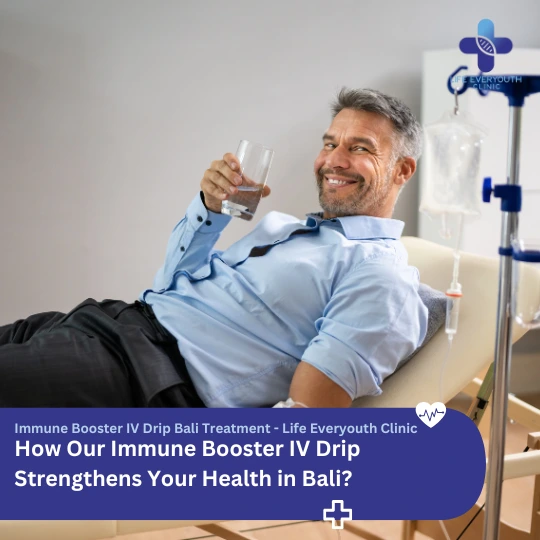 How Our Immune Booster IV Drip Strengthens Your Health in Bali