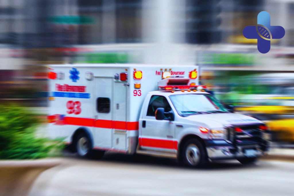Chest Pain at a Hotel, Villa, Restaurant, or Beach Area