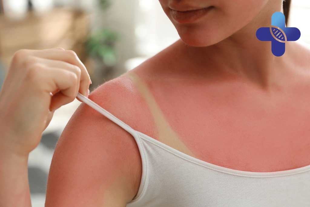Sunburn in Sanur_ When Skin Symptoms Need Medical Advice